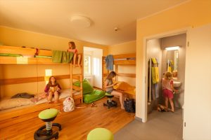 accommodation girls bedroom Schloss Leizen Germany For Kids